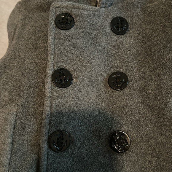 Fleece Pea coat - Picture 3 of 3